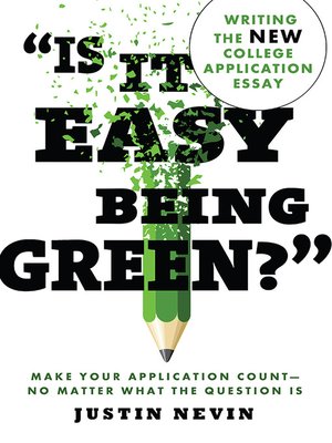 cover image of "Is It Easy Being Green?"